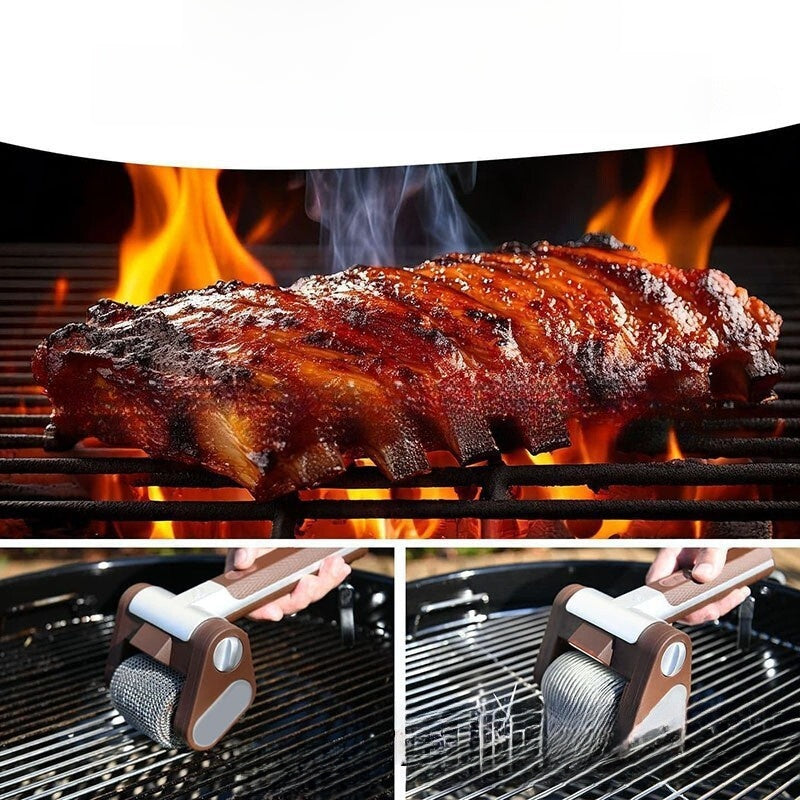 Rechargeable Electric Stainless Steel Grill Cleaner Brush