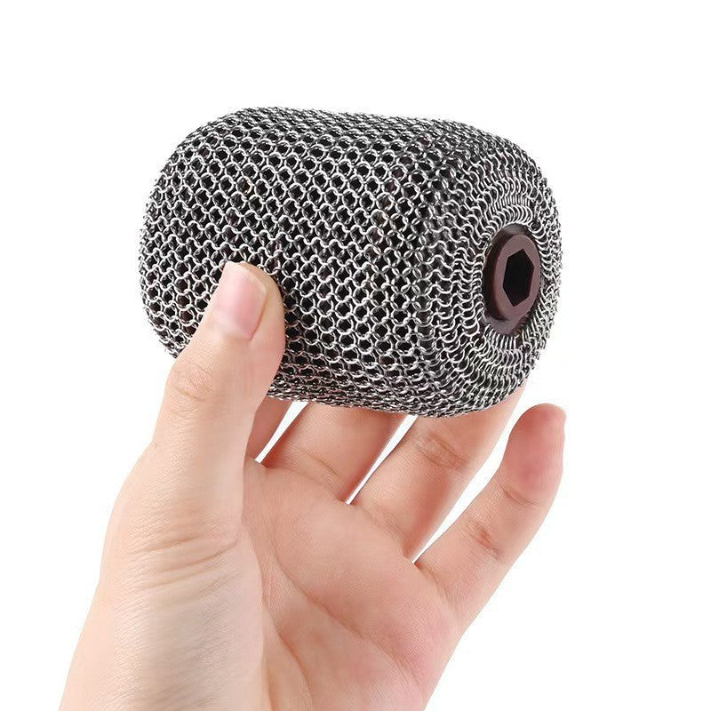 Rechargeable Electric Stainless Steel Grill Cleaner Brush